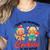 Teacher Of Smart Cookies Cute Gingerbread Teacher Christmas Women's Heather T-Shirt Heather True Royal Teacher Of Smart Cookies Cute Gingerbread Teacher Christmas Women's Heather T-Shirt Heather True Royal