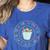Teacher Supporter Bucket Filler Hero Women's Heather T-Shirt Heather True Royal