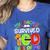 My Teacher Survived 100 Days Of Me 100 Days Of School Women's Heather T-Shirt Heather True Royal My Teacher Survived 100 Days Of Me 100 Days Of School Women's Heather T-Shirt Heather True Royal