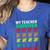 My Teacher Survived 67 Days Of Me School Kids Costume Women's Heather T-Shirt Heather True Royal