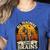 Teacher All Teachers Love Brains Halloween Women's Heather T-Shirt Heather True Royal Teacher All Teachers Love Brains Halloween Women's Heather T-Shirt Heather True Royal