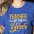 Teacher Of The Year Men Women Teachers Women's Heather T-Shirt Heather True Royal