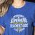 Teachers Aide Idea Professional Superhero Teachers Aides Men Women Women's Heather T-Shirt Heather True Royal