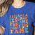 Teachers I Became A Teacher For The Money And Fame Men Women Women's Heather T-Shirt Heather True Royal