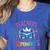 Teachers Are Just Superheroes In Disguise Back To School Women's Heather T-Shirt Heather True Royal