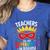 Teachers Are Just Superheroes In Disguise Fun Back To School Women's Heather T-Shirt Heather True Royal Teachers Are Just Superheroes In Disguise Fun Back To School Women's Heather T-Shirt Heather True Royal