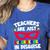 Teachers Are Just Superheroes In Disguise School Women's Heather T-Shirt Heather True Royal Teachers Are Just Superheroes In Disguise School Women's Heather T-Shirt Heather True Royal