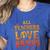 All Teachers Love Brains Shirt Halloween Teacher Women's Heather T-Shirt Heather True Royal