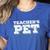 TEACHER'S PET You'Re My Favorite Do Me A Favor Women's Heather T-Shirt Heather True Royal TEACHER'S PET You'Re My Favorite Do Me A Favor Women's Heather T-Shirt Heather True Royal