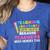 Teaching Assistants Were Create Because Teacher Needs Heroes Women's Heather T-Shirt Heather True Royal Teaching Assistants Were Create Because Teacher Needs Heroes Women's Heather T-Shirt Heather True Royal