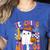 Teaching My Boos Ghost Teacher Cute Pencil Halloween Teacher Women's Heather T-Shirt Heather True Royal