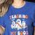 Teaching My Boos Teacher Cute Ghost Teacher Halloween Women's Heather T-Shirt Heather True Royal Teaching My Boos Teacher Cute Ghost Teacher Halloween Women's Heather T-Shirt Heather True Royal
