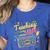 Teaching Is My Jam Groovy Retro Teacher Back To School Women's Heather T-Shirt Heather True Royal Teaching Is My Jam Groovy Retro Teacher Back To School Women's Heather T-Shirt Heather True Royal