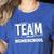 Team Homeschool Homeschooler Homeschooling Teacher Mom Kids Women's Heather T-Shirt Heather True Royal Team Homeschool Homeschooler Homeschooling Teacher Mom Kids Women's Heather T-Shirt Heather True Royal
