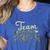 Team Pre-K Camo Pre-K Teacher Camouflage Women's Heather T-Shirt Heather True Royal Team Pre-K Camo Pre-K Teacher Camouflage Women's Heather T-Shirt Heather True Royal
