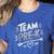 Team Pre K T Shirt Fun For Kids And Teachers Women's Heather T-Shirt Heather True Royal