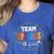 TEAM Specials Teacher TRIBE Squad Back To Primary School Women's Heather T-Shirt Heather True Royal TEAM Specials Teacher TRIBE Squad Back To Primary School Women's Heather T-Shirt Heather True Royal
