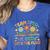 Team SPED We Grow With The Flow Special Ed Teacher Women's Heather T-Shirt Heather True Royal