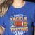 Test Day State Football Tackle Testing Day Sports Teacher Women's Heather T-Shirt Heather True Royal