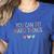 Test Day Teacher You Can Do Hard Things Heart Women Kids Women's Heather T-Shirt Heather True Royal