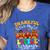 Thankful For My Little Turkeys Teacher Thanksgiving Teachers Women's Heather T-Shirt Heather True Royal Thankful For My Little Turkeys Teacher Thanksgiving Teachers Women's Heather T-Shirt Heather True Royal