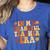 In My Thankful Teacher Era Autumn Thanksgiving Fall Season Women's Heather T-Shirt Heather True Royal In My Thankful Teacher Era Autumn Thanksgiving Fall Season Women's Heather T-Shirt Heather True Royal