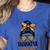 Thanksgiving Shirt Teacher Women Messy Bun Thankful Teacher Women's Heather T-Shirt Heather True Royal Thanksgiving Shirt Teacher Women Messy Bun Thankful Teacher Women's Heather T-Shirt Heather True Royal
