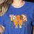 Thanksgiving Teacher Pencil Bow One Thankful Teacher Fall Women's Heather T-Shirt Heather True Royal