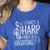 That's a Sharp Not a Hashtag Music Teacher Musicians Women's Heather T-Shirt Heather True Royal