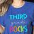 Third Grade Rocks Shirt Team 3rd Grade Teacher Women's Heather T-Shirt Heather True Royal Third Grade Rocks Shirt Team 3rd Grade Teacher Women's Heather T-Shirt Heather True Royal