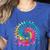 Tie Dye Prek Teacher Rainbow Preschool Back To School Girl Women's Heather T-Shirt Heather True Royal Tie Dye Prek Teacher Rainbow Preschool Back To School Girl Women's Heather T-Shirt Heather True Royal
