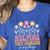 Tiny People Help Do Big Things Nursery Teacher Women's Heather T-Shirt Heather True Royal Tiny People Help Do Big Things Nursery Teacher Women's Heather T-Shirt Heather True Royal