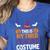Tired Teacher Costume For Humor Halloween Women's Heather T-Shirt Heather True Royal