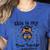 This Is My Tired Teacher Costume Skull Halloween Messy Bun Women's Heather T-Shirt Heather True Royal This Is My Tired Teacher Costume Skull Halloween Messy Bun Women's Heather T-Shirt Heather True Royal