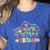 TK Team Appreciation Week Teacher Back To School Women's Heather T-Shirt Heather True Royal TK Team Appreciation Week Teacher Back To School Women's Heather T-Shirt Heather True Royal