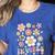 TK Vibes Back To School TK Girl Kid TK Team TK Teacher Women Women's Heather T-Shirt Heather True Royal TK Vibes Back To School TK Girl Kid TK Team TK Teacher Women Women's Heather T-Shirt Heather True Royal
