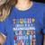 Tough Enough To Be a Paraprofessional Groovy Sped Teacher Women's Heather T-Shirt Heather True Royal Tough Enough To Be a Paraprofessional Groovy Sped Teacher Women's Heather T-Shirt Heather True Royal