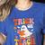 Trick Or Teach Halloween Shirt For Teacher Kids Floral Ghost Women's Heather T-Shirt Heather True Royal Trick Or Teach Halloween Shirt For Teacher Kids Floral Ghost Women's Heather T-Shirt Heather True Royal