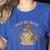 Trick Or Teach Halloween Teacher Women's Heather T-Shirt Heather True Royal
