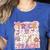 Trick Or Teach Retro Halloween Teacher Look Women's Heather T-Shirt Heather True Royal Trick Or Teach Retro Halloween Teacher Look Women's Heather T-Shirt Heather True Royal