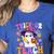 Trick Or Teach Teacher Ghost Teaching Fun Halloween Teacher Women's Heather T-Shirt Heather True Royal
