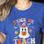 Trick Or Teach Teacher Groovy Ghost Halloween Teacher Women's Heather T-Shirt Heather True Royal Trick Or Teach Teacher Groovy Ghost Halloween Teacher Women's Heather T-Shirt Heather True Royal