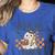 Trick Or Teach Teacher Women's Heather T-Shirt Heather True Royal Trick Or Teach Teacher Women's Heather T-Shirt Heather True Royal