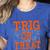 Trig Or Treat Trigonometry Math Teacher Halloween Women's Heather T-Shirt Heather True Royal Trig Or Treat Trigonometry Math Teacher Halloween Women's Heather T-Shirt Heather True Royal