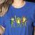 Trio Cute Frogs Welcome Back To School Teachers Girls Boys Women's Heather T-Shirt Heather True Royal Trio Cute Frogs Welcome Back To School Teachers Girls Boys Women's Heather T-Shirt Heather True Royal