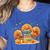 Turkey Read Books Reading Fall Thanksgiving Teacher Women's Heather T-Shirt Heather True Royal