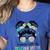 Twin Day Friends Teacher Twinning With My Bestie Women's Heather T-Shirt Heather True Royal Twin Day Friends Teacher Twinning With My Bestie Women's Heather T-Shirt Heather True Royal