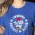 Twin Day Teacher Twinning With My Bestie Matching For Men Women Women's Heather T-Shirt Heather True Royal Twin Day Teacher Twinning With My Bestie Matching For Men Women Women's Heather T-Shirt Heather True Royal