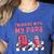 Twinning With My Para Teacher Matching Paraprofessional 70s For Men Women Women's Heather T-Shirt Heather True Royal