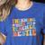 Twinning With My Teacher Bestie Twin Day Matching For Men Women Kids Women's Heather T-Shirt Heather True Royal Twinning With My Teacher Bestie Twin Day Matching For Men Women Kids Women's Heather T-Shirt Heather True Royal